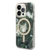 Etui do iPhone 14 Pro Max Guess Jungle MagSafe Zielone