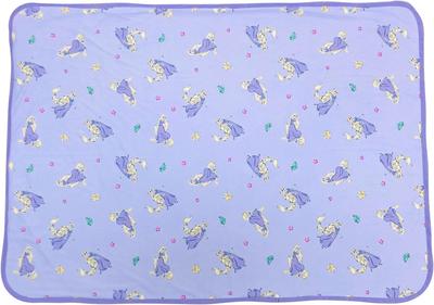MORIPiLO Disney Рапунцель Прохладный плед, Летний плед, 70x100см, Фиолетовый, Персонаж принцессы Диснея, от Morishita Makura
