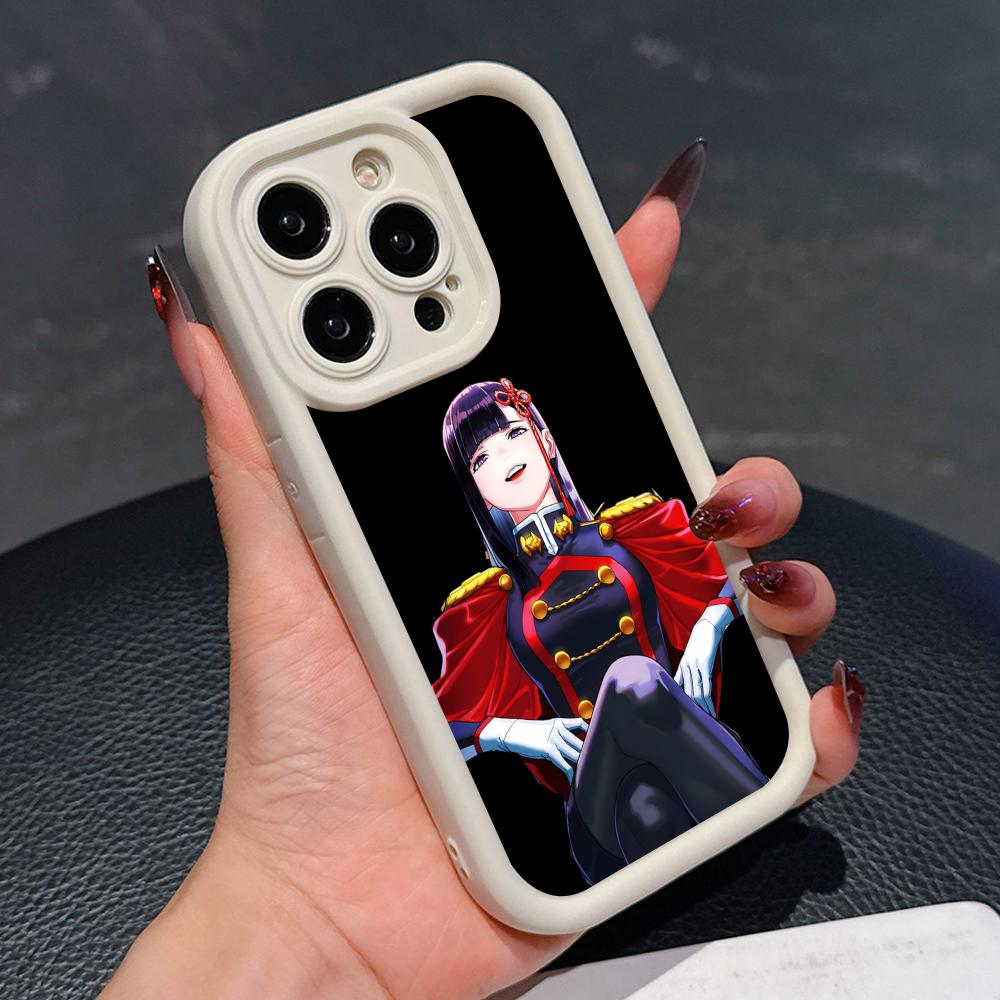 Mato seihei Ren Yamashiro Утолщенный ТПУ Чехол для Мобильного Телефона для iPhone 17 16 15 14 13 12 11 Air Pro Max Plus Цветной Чехол