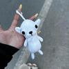 Забавная плюшевая игрушка чихуахуа Брелок-подвеска Щенок Питомец Набитая кукла чихуахуа Странный Милый Реалистичный плюшевый чихуахуа Друг Подарок