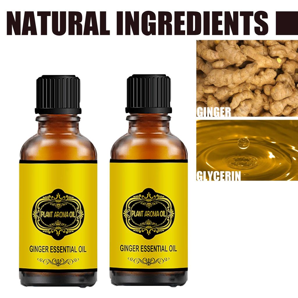 Body Sculpting Massage Oil, Lymphatic Drainage Oil, Belly Slimming Oil, Fight Against Stubborn Abdomen, Massage Promote Burning, 30ML