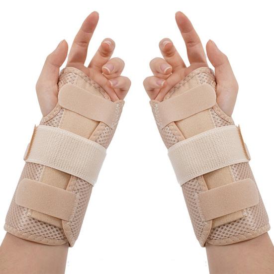 1 пара бандажей для запястья при карпальном туннельном синдроме, поддержка при артрите, тендините, растяжении, фиксатор для руки, защита, дышащая шина-поддержка для травм, упражнений