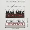 3D Логотип Mad Max Edition Наклейка-значок на крыло Забавные наклейки для автомобиля Грузовика Замена Декор двери для Универсального автомобиля Внедорожника