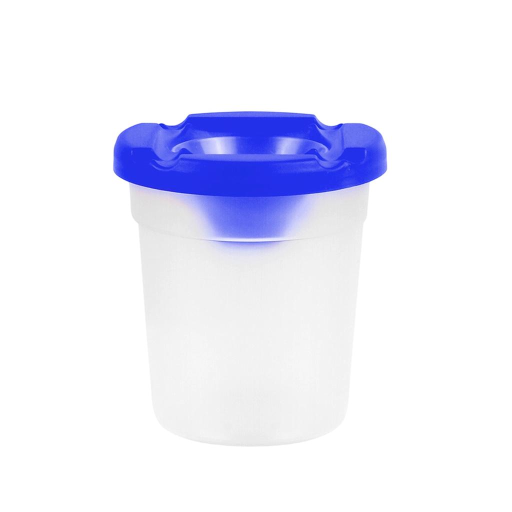 Plastic Paint Water Cup for Art Students and Children with Spill Proof Lid Suitable for Painting and Mixing Water Based Colors Drawing and Craft Use