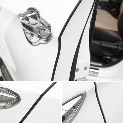 5M/10M Защитная полоса от столкновений на дверь автомобиля, U-образная, универсальная, высококачественная, резиновая, защита края двери автомобиля, аксессуары для автомобиля