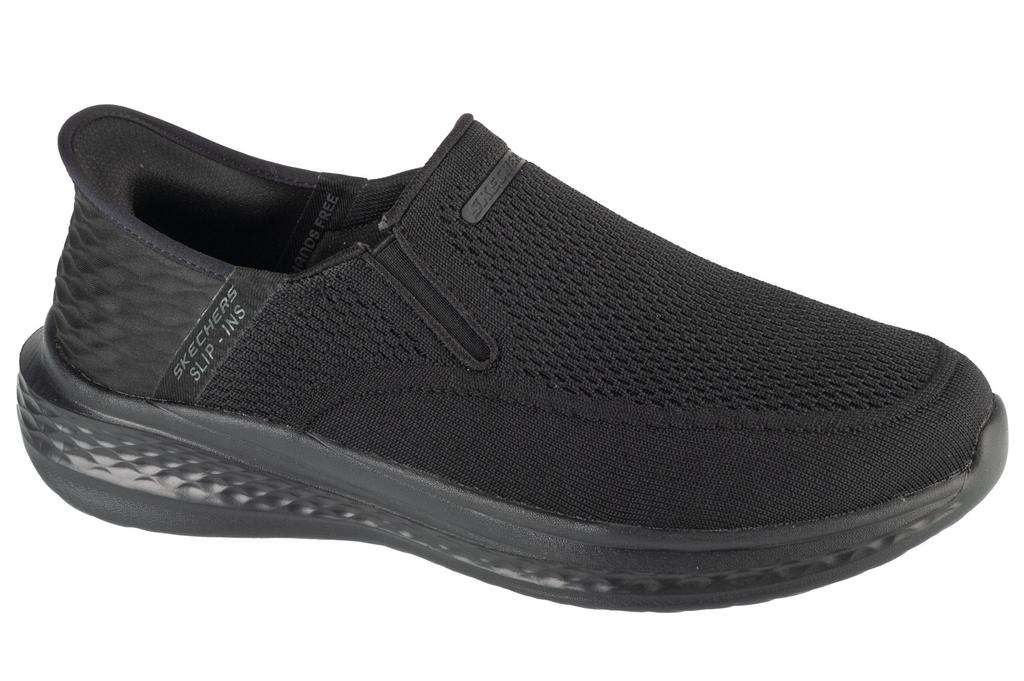 Skechers Slip-Ins: Slade - Deacon, Mens Black Sneakers