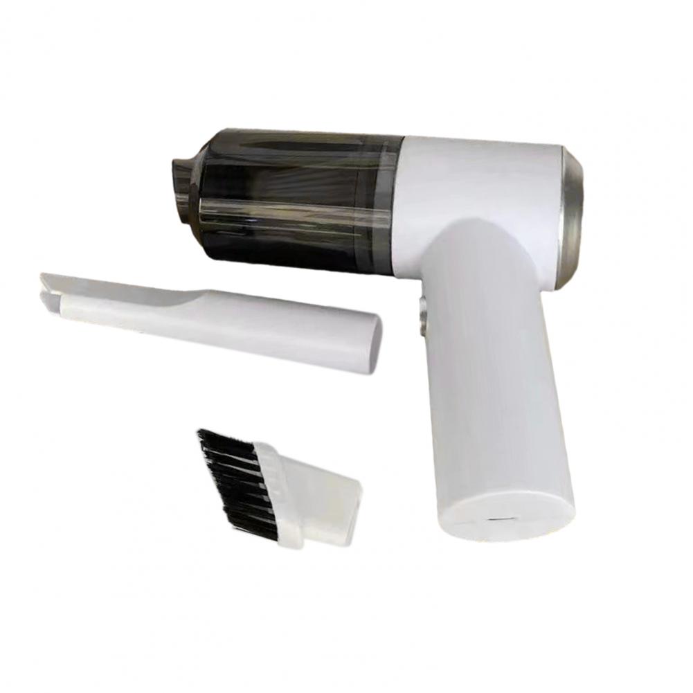 Портативный автомобильный пылесос для удаления пыли Портативный беспроводной автомобильный пылесос со светодиодной подсветкой Мощное всасывание Перезаряжаемый для автомобилей