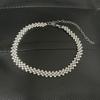 Full Diamond Necklace Diamond Choker Neck Chain Collarbone Chain Fashion Necklace