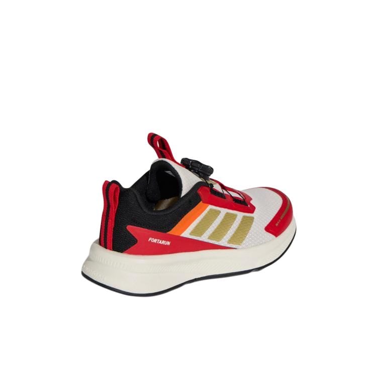 adidas FORTARUN 4.0 Тканевые низкие кеды для детей Стиль жизни Красные Детские KI4126