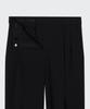 MUSINSA STANDARD WOMAN Women'S Lightweight High-Waisted Wide Hidden Banding Slacks [Black]