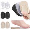 Shockproof Heel Insoles Invisible Half Cushion Heel Cushion Soles Soft Heel Pads  Unisex