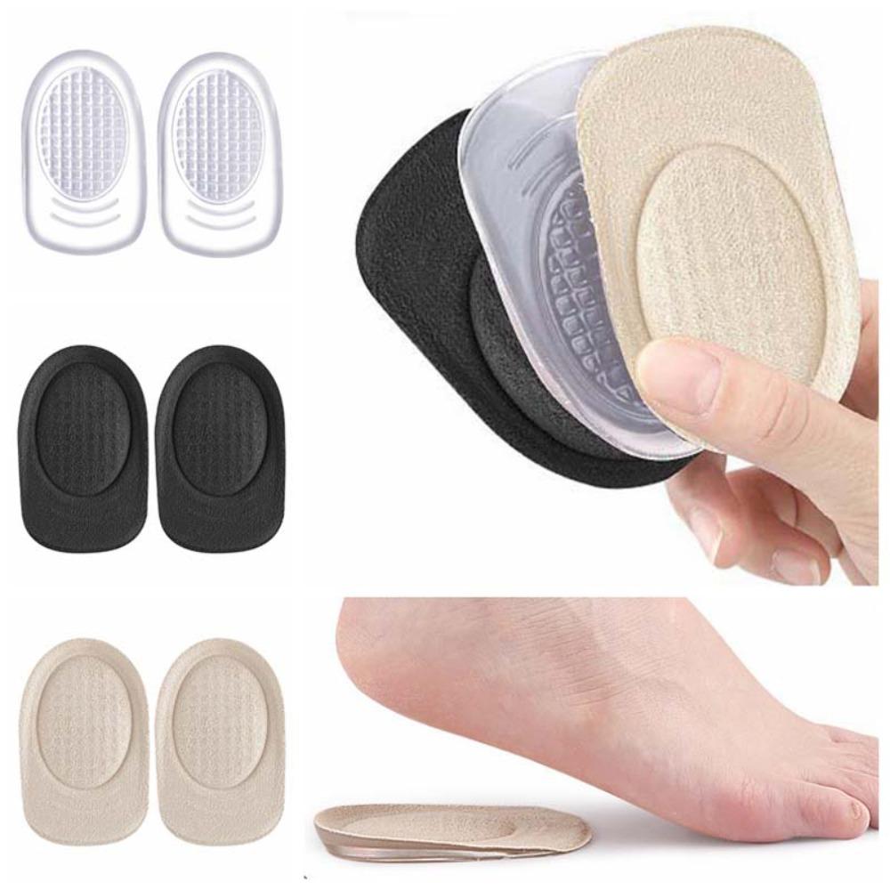 Shockproof Heel Insoles Invisible Half Cushion Heel Cushion Soles Soft Heel Pads  Unisex