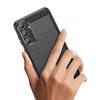 For Samsung Galaxy A55 Phone Cover Luxury Carbon Fiber Case for Galaxy A55 Shockproof Matte Cases Coque Fundas