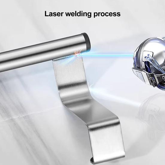 Держатель для кухонного полотенца Yousheng, вешалка для полотенец на дверь шкафа, грузоподъемность 5 кг, простая установка, вешалка для кухонных полотенец