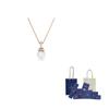 Swarovski Cubic Zirconia Rose Gold Tone Plated, Faux Crystal, Faux Pearl Necklaces Women's 5669523