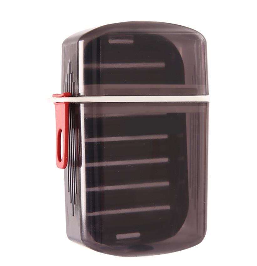 Мыльница, Дорожное хранение, Квадратная коробка с крышкой, Для путешествий на открытом воздухе, Герметичная портативная мыльница