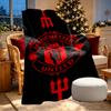 Manchester United F.C Print Blanket - Soft & Comfortable, for Bedroom, Travel, Sofa, Home Decoration - Birthday Christmas Gift for Friend