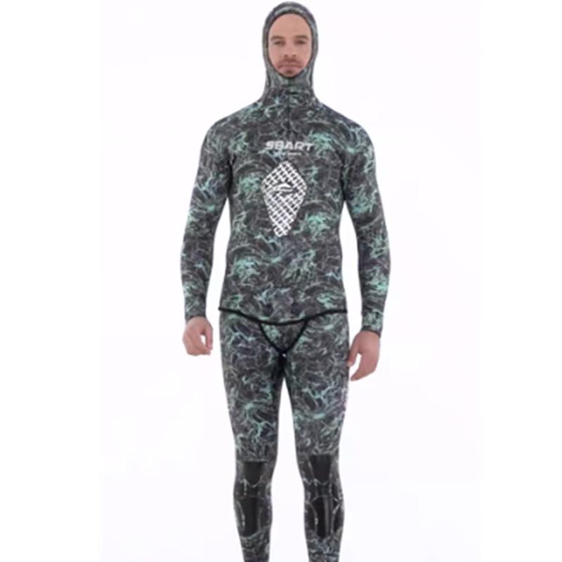 SBART Men's 3.0MM Spearfishing Wetsuit