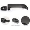 Exterior Door Handle For Nissan Versa 2007-2012, Front Left Driver Side With Keyhole Replaces NI1310130 82363,Black