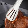Кухонные щипцы для еды, антипригарные, легко моющиеся, из нержавеющей стали, сервировочные, с длинной ручкой, кулинарные зажимы, инструменты