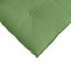 Back Cushion Light Green 120 x 50 cm Cord Fabric