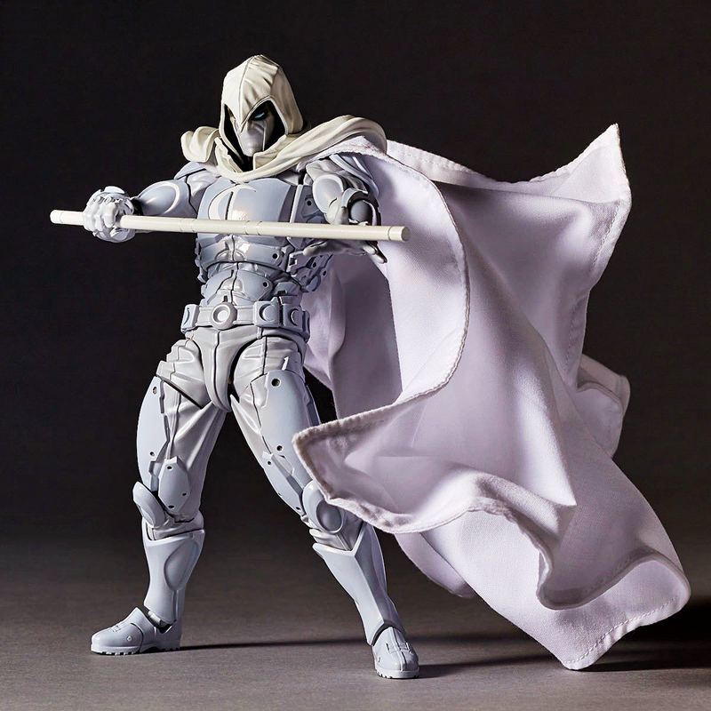 16 см Фигурка Лунного Рыцаря Revoltech Amazing Yamaguchi Марк Спектор Фигурка Действия Коллекция Украшение Модель Игрушки Подарки на День Рождения Для Детей