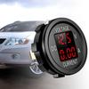Digital Voltmeter Ammeter Universal High Precision Dual LED Display 12-24V Car Voltage Current Monitor Panel for Car