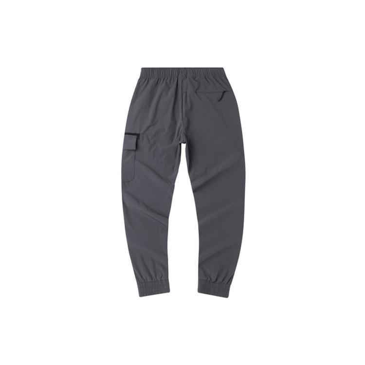 Спортивные брюки Li Ning мужские Эбеновый черный Средние AKXQ191-4