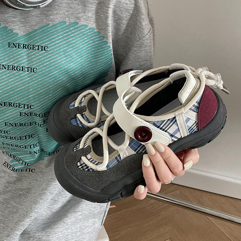 Знаменитости из Интернета в универсальных студенческих повседневных кроссовках с большой головкой для женщин 2025 года, новые популярные весенне-осенние уродливые милые кроссовки для доски