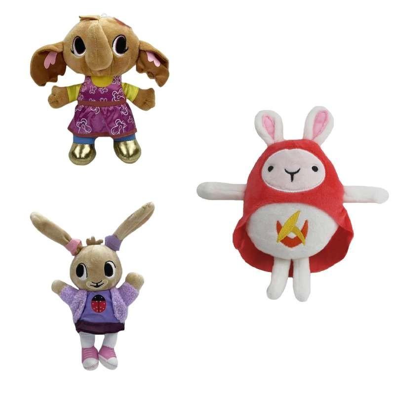 Fluffy Elephant Panda Ant Plush Toy For Kids Pp Cotton Filling