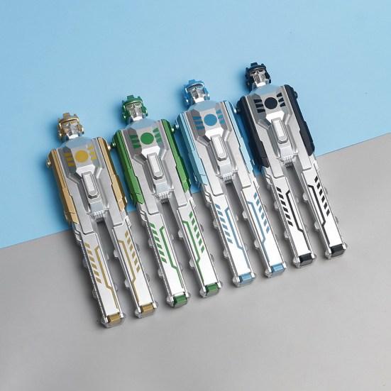 0.5mm Gel Pen Foldable Detachable Deformable Robot Shape Writing Ballpoint Pen for Boys