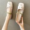 Single Shoes Embroidered Shoes Versatile Mary Jane Single Shoes Women Cheongsam Tea Shoes Women