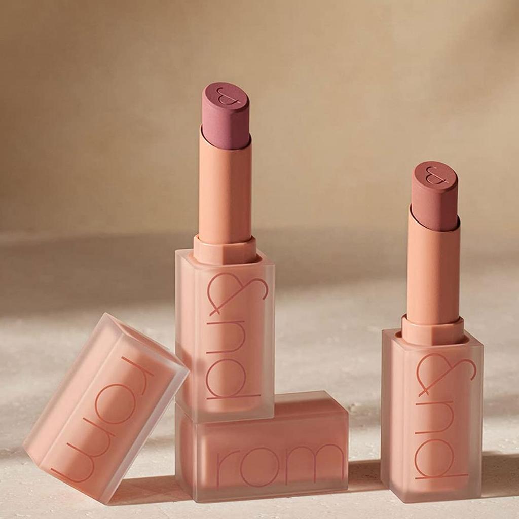 Rom&nd Матовая помада Zero в оттенке Dusty Pink - Гладкая, стойкая помада-пуля K-beauty