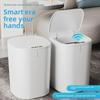 Smart Induction Trash Can for Kitchen & Bathroom - Large Capacity & Sealed for Household Use
