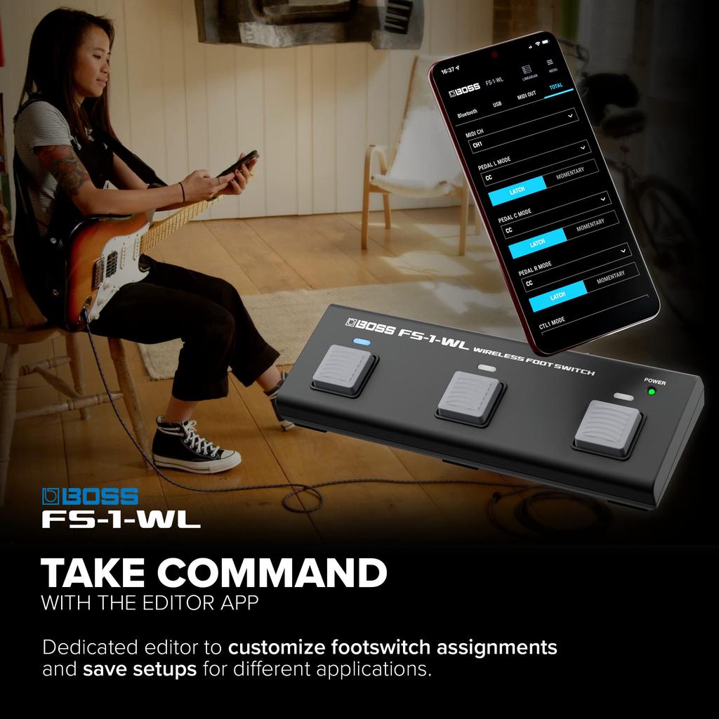 Беспроводной ножной переключатель BOSS Roland Roland FS-1-WL