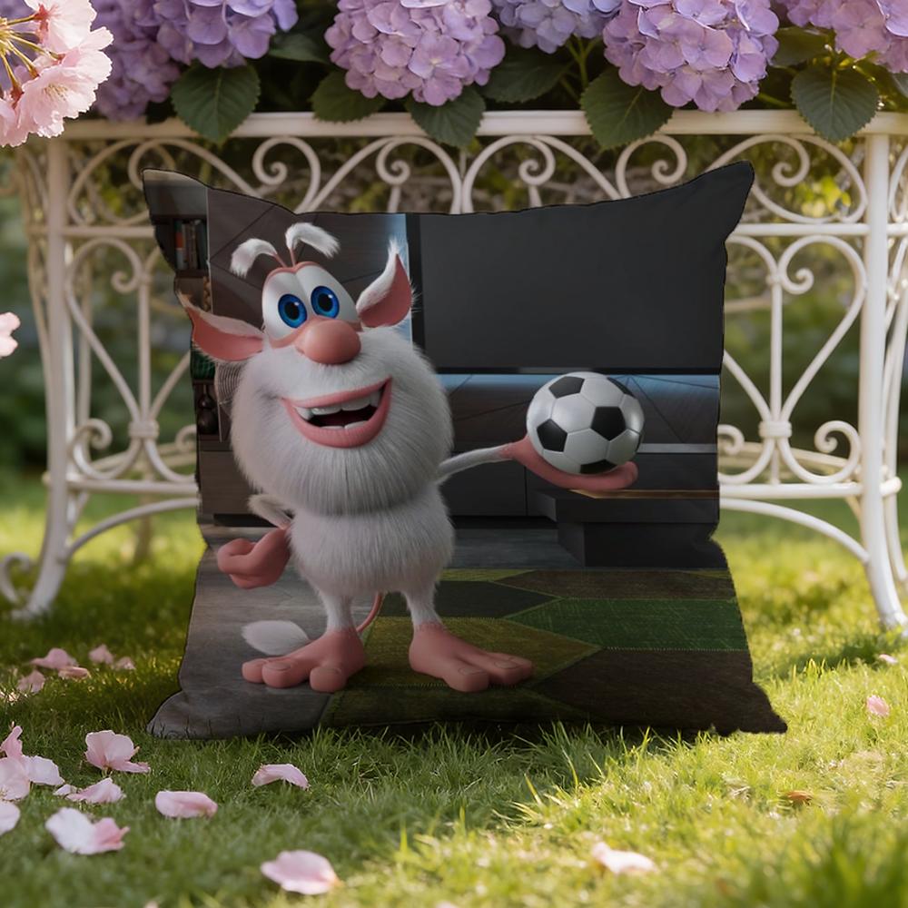 Милая Наволочка Fourbob-Booba для Дома и Автомобиля, Двухсторонний Чехол для Подушки: Двусторонняя конструкция для максимального комфорта