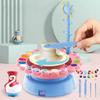 JM Shop DIY Handmade Creative Soft Slime Электрический гончарный круг Art Craft Kit Machine