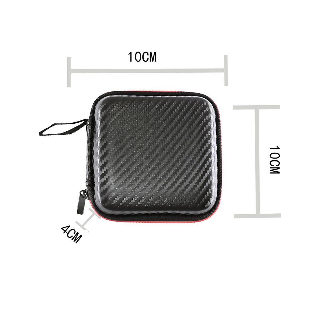For Gopro Max Accessories Portable Case Small Bag Mini EVA Waterproof House For Go Pro Hero 10 11 Xiaomi Yi 4k 360 SJCAM Camera