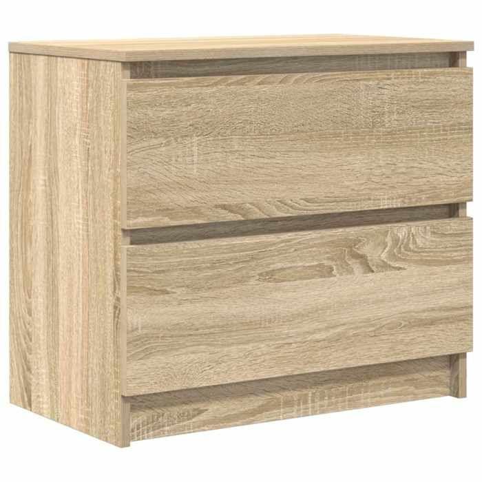 VidaXL TV Cabinet Sonoma Oak 60x35x54 Cm Engineered Wood, TV Stand, Hi-fi Cabinet, Entertainment Center, TV Buffet, 861780