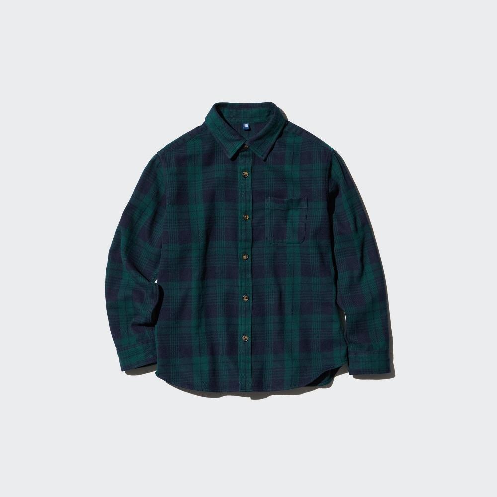 Uniqlo Kids Flannel CHeck SHirt  Long Sleeve  H