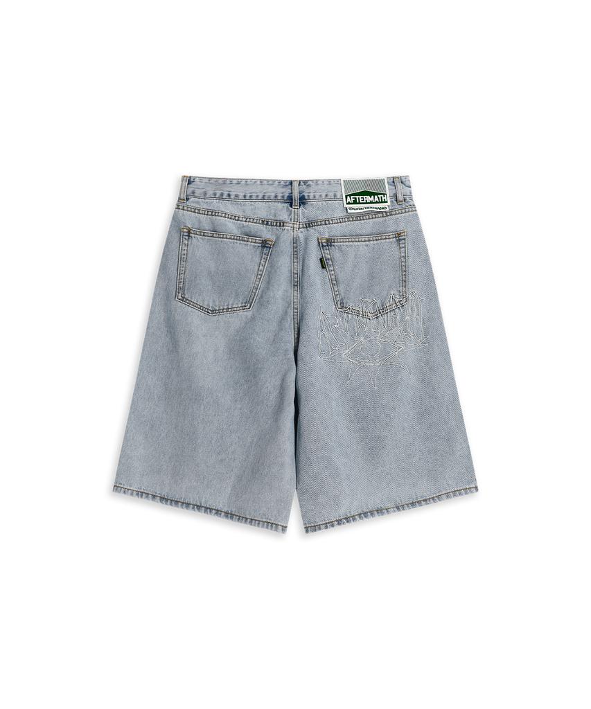 AFTERMATH Denim Shorts Light Indigo