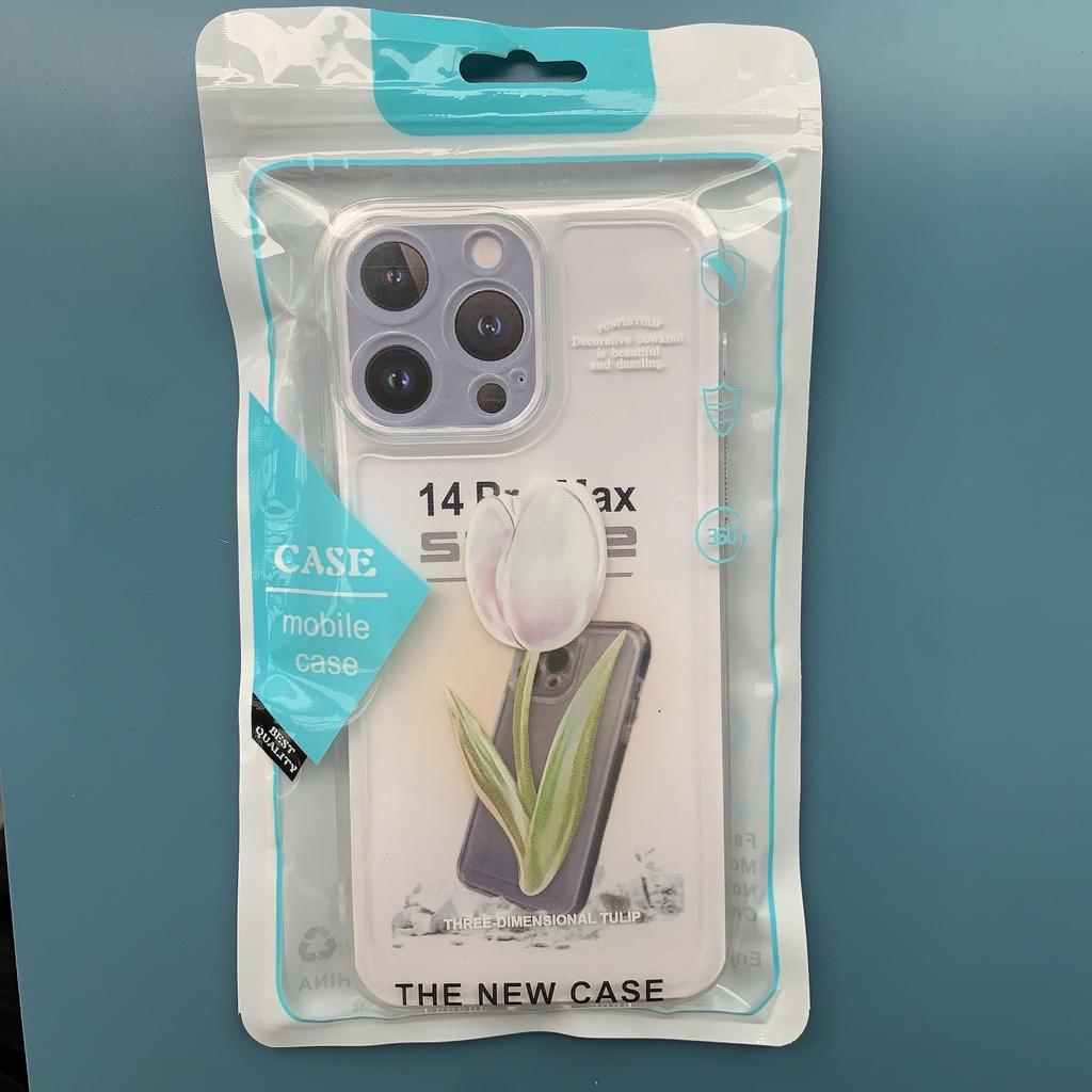 Чехол для мобильного телефона Shilai Run, подходящий для IPhone16promax, прозрачный, для пары, креативная роспись, 15/14, защитный чехол