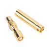 4 мм Позолоченные Штекер-папа Штекер-мама Разъемы типа «банан» для RC ESC Аксессуар для аккумулятора