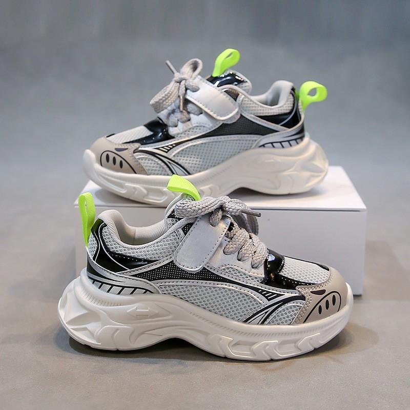 Kids Winter Running Shoes Boys Girls Soft Sole Chunky Sneakers Comfortable Outdoor Casual