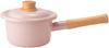 Fuji Enamel Cotton Plus Milk Ash Pan, 14cm, Pink, CTP-14M.AP