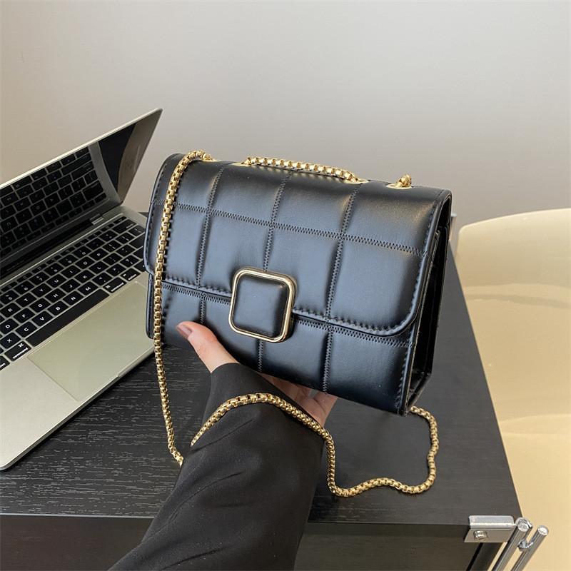 Stylish 2024 Spring Casual Crossbody Bag With Popular Car Stitching Element