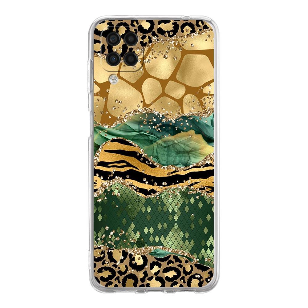 Чехол для телефона Agate Marble для Samsung Galaxy A51 A71 A21S A12 A11 A31 A41 A03S A13 A33 A73 A53 A52 A32 5G A23 Мягкий прозрачный чехол