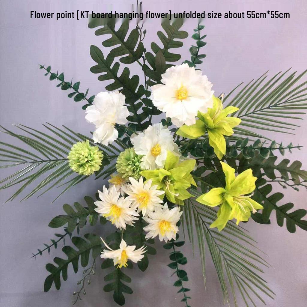 Большой набор для украшения свадебной дорожки и Т-сцены из шелковых цветов