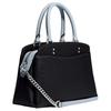 New COACH Lillie Cross Grain Leather Shoulder Bag, Crossbody Bag, Handbag Mini Women's Black CD935-SVF23