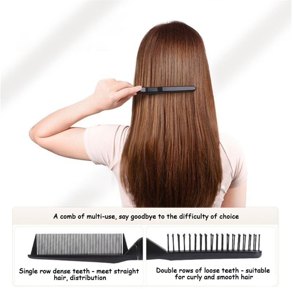 1 шт. 2 в 1 двухсторонняя складная расческа для волос, портативная дорожная щетка для волос, компактная расческа для волос, складная карманная щетка